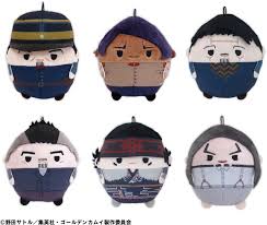 GOLDEN KAMUY FUWA KORORIN 2 PLUSH KEY CHAIN MAX LIMITED