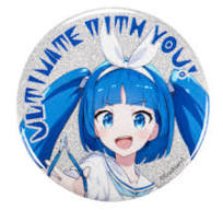 Nipako Mascot Badge 56mm GodHand