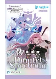 Hololive CG Card Game Quintet Spectrum Booster Pack COVER