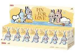 Labubu The MONSTER Pin for love Series Vinyl Plush Pendant A M Blind Box POP MART