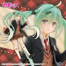 Hatsune Miku Figure - Fashion (Preppy Ver.)TAITO