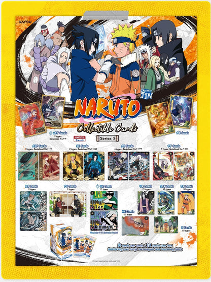 Naruto Smriti Collectible Cards Chapter Jin Series 3 Booster Pack