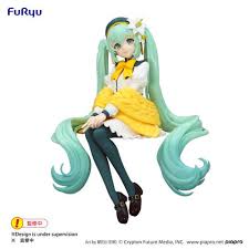 Hatsune Miku Noodle Stopper Figure Flower Fairy Lily White ver. FuRyu