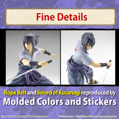 Entry Grade Naruto Bandai Uchiha Sasuke 3L