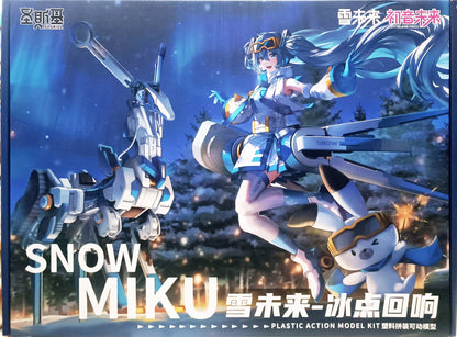 Vocaloid Hatsune Miku Mirai Snow Eastern Model SHENGGE SOSKILL X Plastic Model Kit