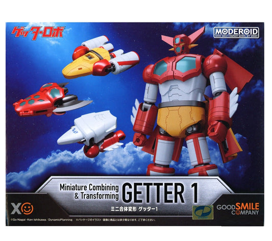 Getter Robo MODEROID Miniature Combining & Transforming Getter 1 Good Smile Company