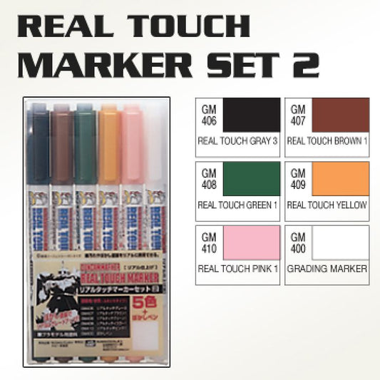 GMS113 Gundam Marker Real Touch Marker Set 2