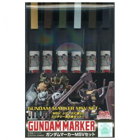 GMS127 Gundam Marker MSV Set