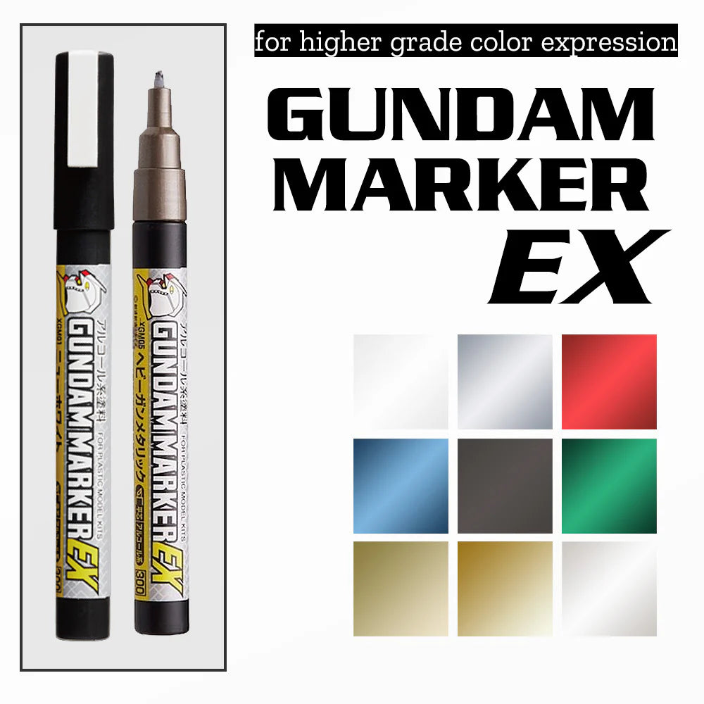 GUNDAM GM MARKER (8 COLORS) XGM01～08