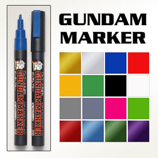 GUNDAM MARKER (19 COLORS) GM04～19
