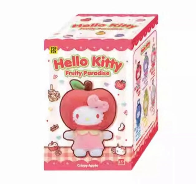Hello Kitty Sanrio Fruity Paradise Series Plush Pendant Blind Box TOP TOY