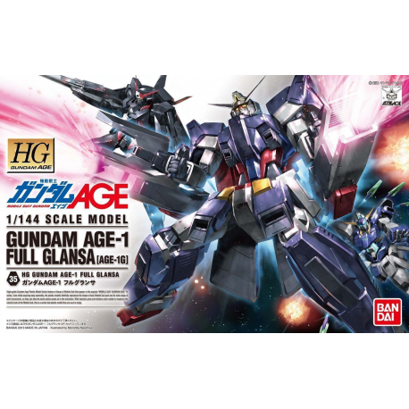 HGAGE 35 AGE-1G Gundam AGE-1 Full Glansa