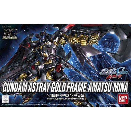 HGCE 59 MBF-P01-Re2AMATU Gundam Astray Gold Frame Amatsu Mina