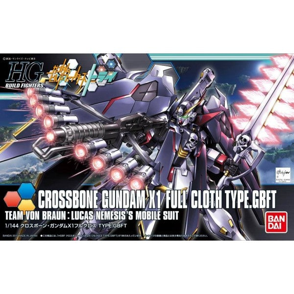 HGBF 035 XM-X1 Crossbone Gundam X-1 Full Cloth Type.GBFT