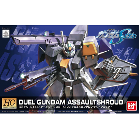 HGCE R02 GAT-X102 Duel Gundam Assault Shroud