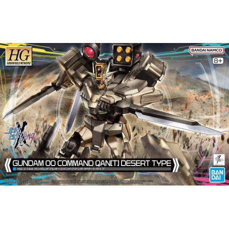 HGGBM 10 Gundam 00 Command Qan[T] Desert Type