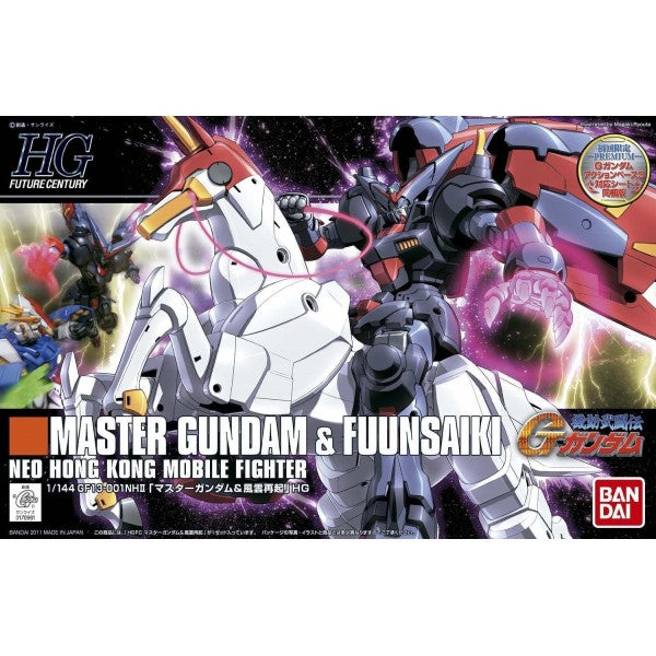 HGUC 128 GF13-001NHII Master Gundam & Fuunsaiki