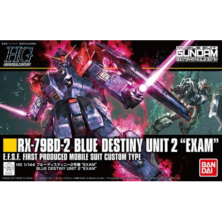 HGUC 208 RX-79BD-2 Blue Destiny Unit 2 EXAM