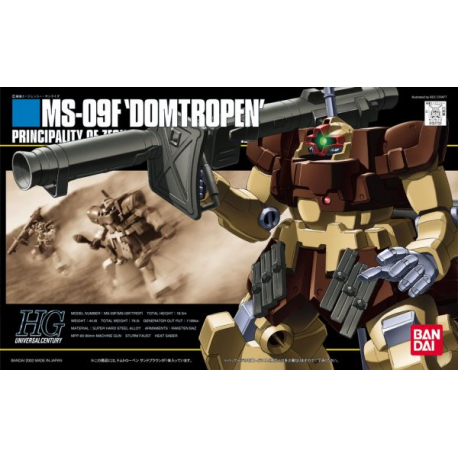 HGUC 027 MS-09F DomTropen (Sand Brown)