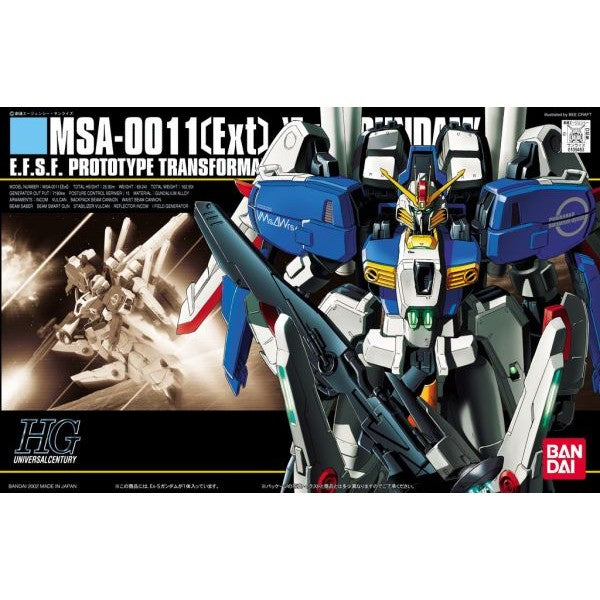 HGUC 029 MSA-0011[Ext] Ex-S Gundam