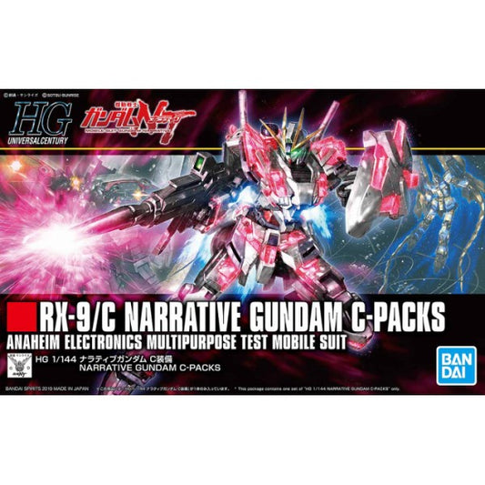 HGUC 222 RX-9/C Narrative Gundam C-Packs