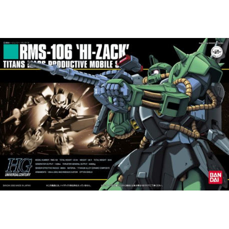 HGUC 012 RMS-106 Hi-Zack