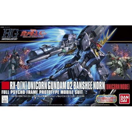 HGUC 153 RX-0[N] Unicorn Gundam 02 Banshee Norn (Unicorn Mode)