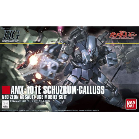 HGUC 183 AMX-101E Schuzrum-Galluss