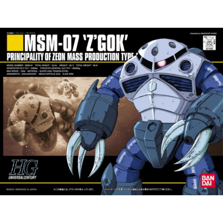 HGUC 006 MSM-07 ZʼGok