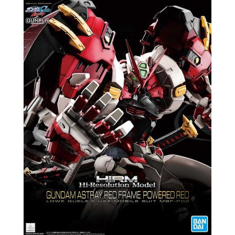 HiRM 06 MBF-P02 Gundam Astray Red Frame Powered Red