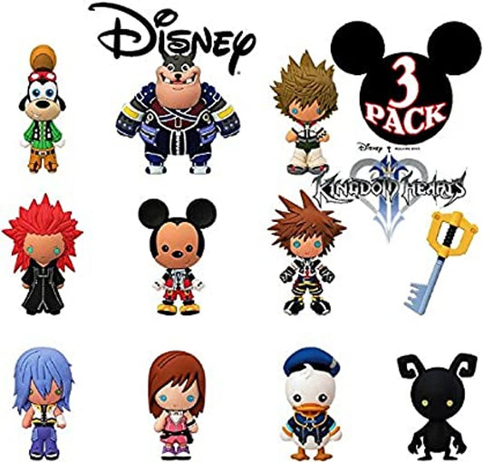 KINGDOM HEARTS PDQ 3D FOAM BAG CLIP Monogram