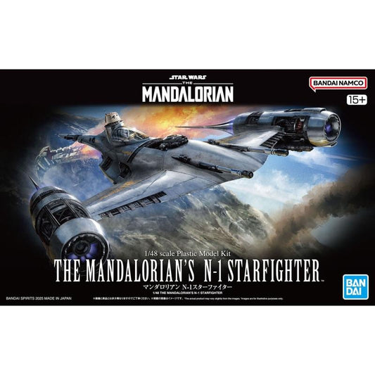 STAR WARS 1/48 The Mandalorian's N-1 Starfighter Bandai Model Kit