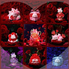 Ancient Nine Tail Fox Rose Fairy Series Blind Box Pepper Joy