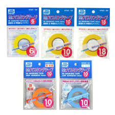 MR.MASKING TAPE MT601 6mm MT602 10mm MT603 18mm