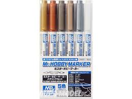 GMS01 Gundam Marker Metallic Set
