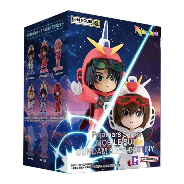 Gundam Mobile Suit Seed Destiny Pyjamas Series Bandai Namco X BN Figure Q Blind Box Mascot Costume TOP TOY