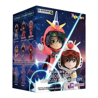 Gundam Mobile Suit Seed Destiny Pyjamas Series Bandai Namco X BN Figure Q Blind Box Mascot Costume TOP TOY