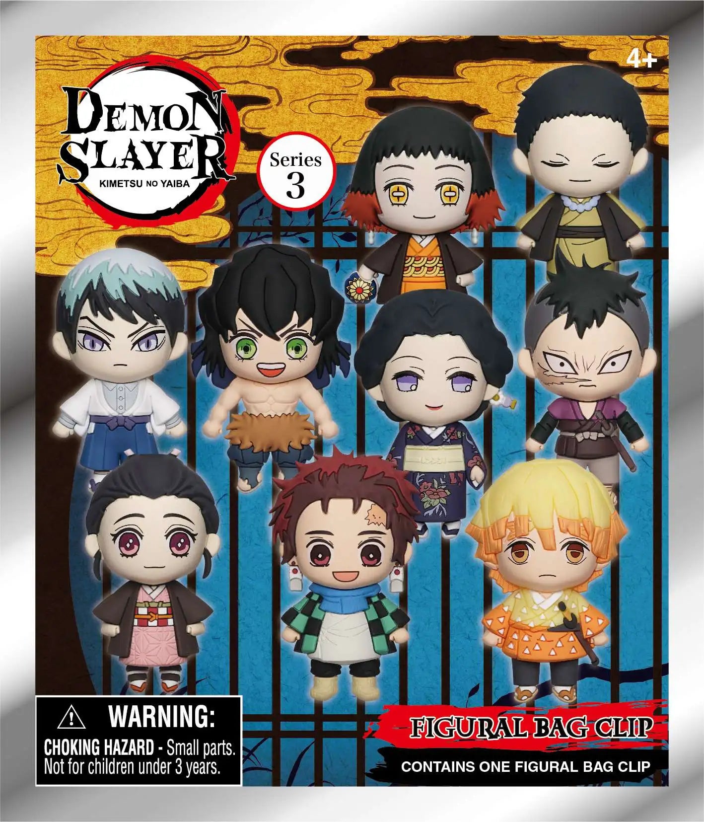 DEMON SLAYER SERIES 3 3D FOAM BAG CLIP Monogram