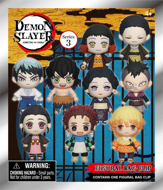 DEMON SLAYER SERIES 3 3D FOAM BAG CLIP Monogram