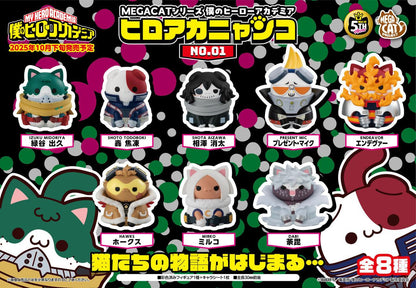 My Hero Academia MEGA CAT PROJECT Heroaca Cats NO.01 MEGAHOUSE