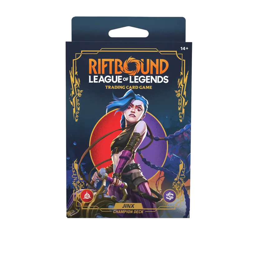 Riftbound League of Legends TCG Origins Champion Deck Jinx