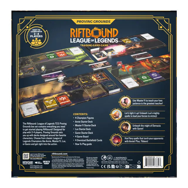 Riftbound League of Legends TCG Proving Grounds Box Set