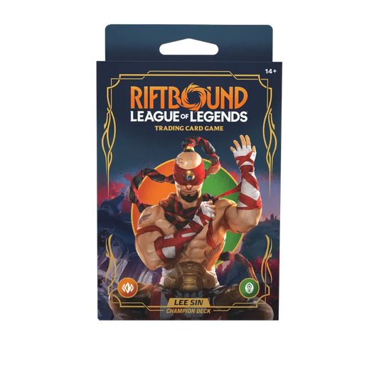 Riftbound League of Legends TCG Origins Champion Deck Lee Sin