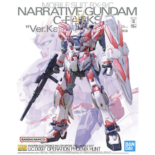 MG 222 RX-9/C Narrative Gundam C-Packs "Ver.Ka"