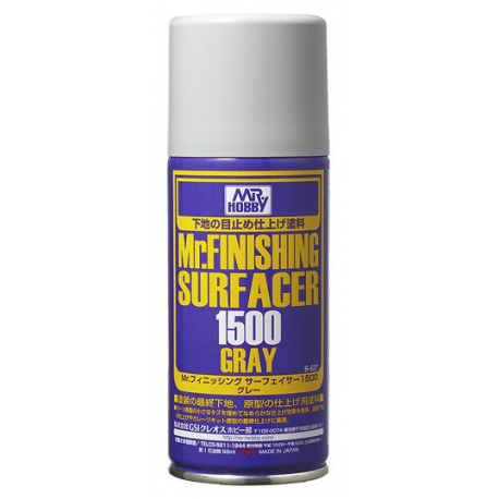 B527 Mr. Finishing Surfacer 1500 Gray Spray 170ml