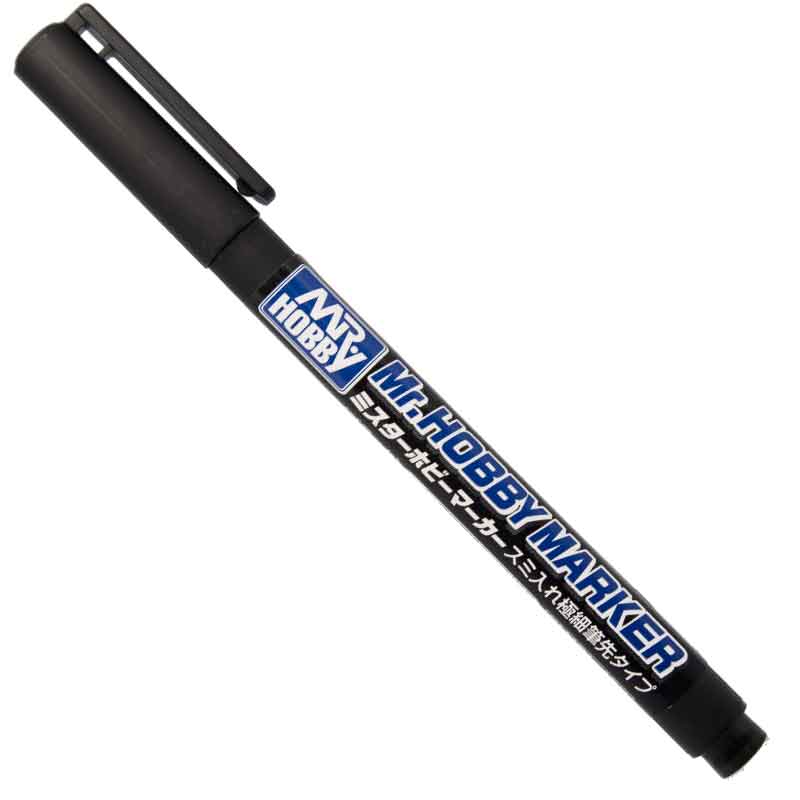 GSI Creos Mr. Hobby Marker Super Fine Tip Brush Pen (3 COLOURS) CM101～CM102～CM103