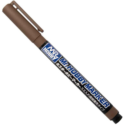 GSI Creos Mr. Hobby Marker Super Fine Tip Brush Pen (3 COLOURS) CM101～CM102～CM103