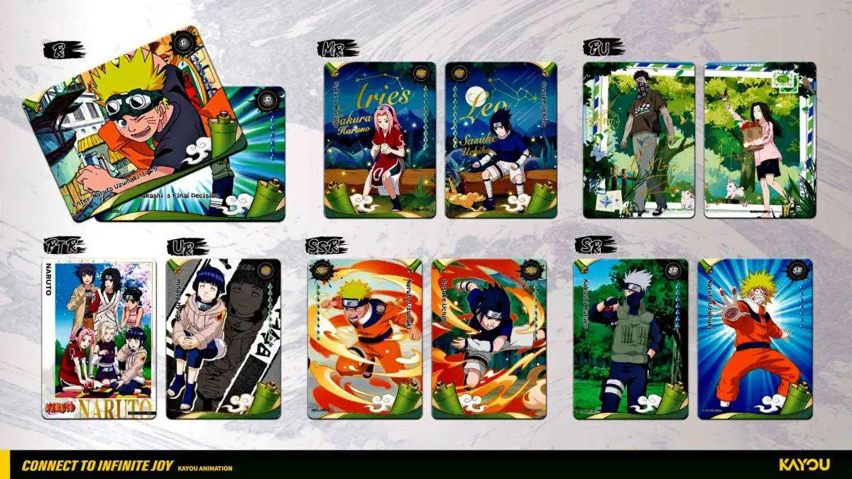 Naruto Smriti Heaven Scroll Collectible Trading Cards Series 1 Booster Pack KAYOU