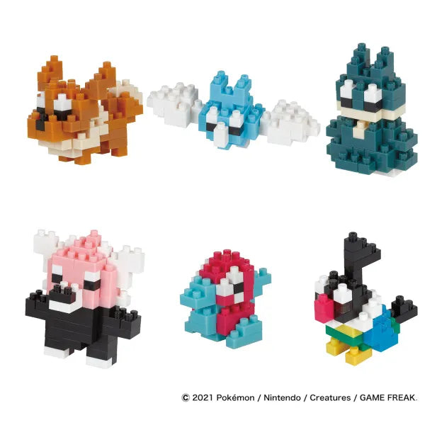 Pokémon Nanoblock Mininano Series Pokemon Type Normal Set 1