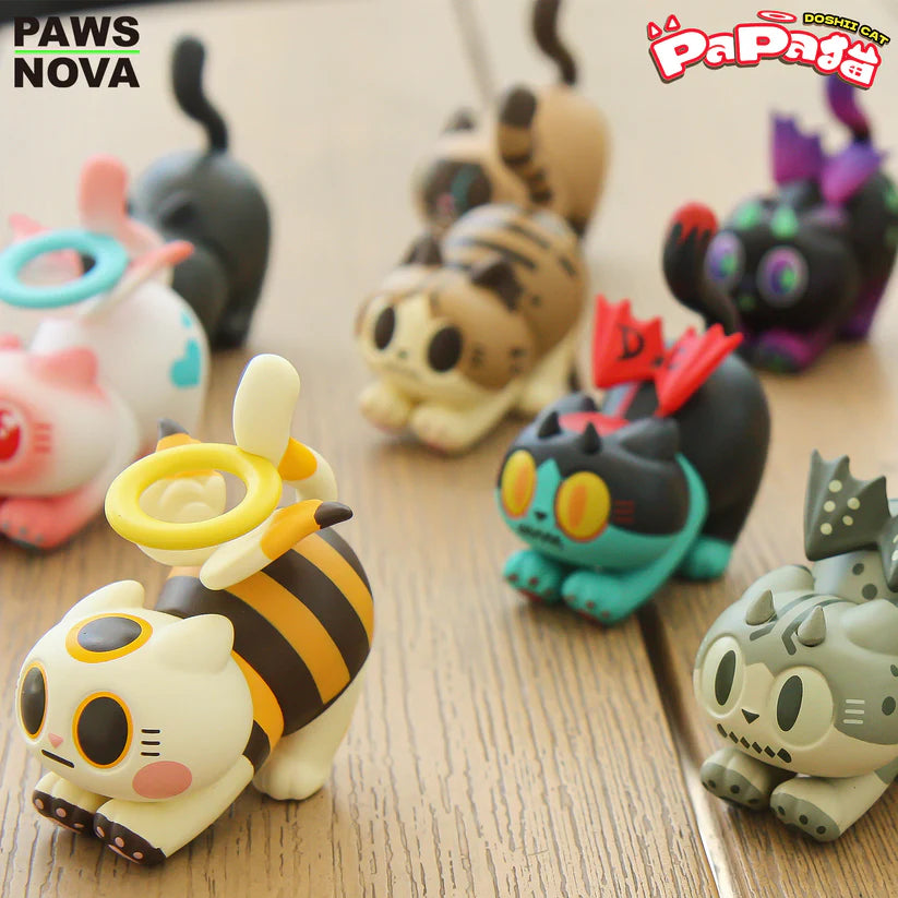 Papa Cat DOSHII CAT Series Adorable Kitten Blind Box PAWS NOVA